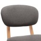 Barhocker 2 Stk. Hellgrau Stoff Barhocker 2 Stk. Hellgrau Stoff