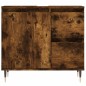 vidaXL Badschrank Räuchereiche 65x33x60 cm Holzwerkstoff vidaXL Badschrank Räuchereiche 65x33x60 cm Holzwerkstoff