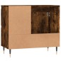 vidaXL Badschrank Räuchereiche 65x33x60 cm Holzwerkstoff vidaXL Badschrank Räuchereiche 65x33x60 cm Holzwerkstoff