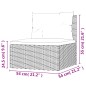 vidaXL 10-tlg. Garten-Lounge-Set mit Kissen Schwarz Poly Rattan vidaXL 10-tlg. Garten-Lounge-Set mit Kissen Schwarz Poly Rattan