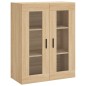 vidaXL Wandschrank Sonoma-Eiche 69,5x34x90 cm vidaXL Wandschrank Sonoma-Eiche 69,5x34x90 cm