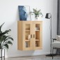 vidaXL Wandschrank Sonoma-Eiche 69,5x34x90 cm vidaXL Wandschrank Sonoma-Eiche 69,5x34x90 cm
