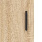 vidaXL Wandschrank Sonoma-Eiche 69,5x34x90 cm vidaXL Wandschrank Sonoma-Eiche 69,5x34x90 cm