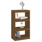 vidaXL Bücherschrank/Raumteiler Honigbraun 60x30x103,5 cm Kiefernholz vidaXL Bücherschrank/Raumteiler Honigbraun 60x30x103,5 cm Kiefernholz
