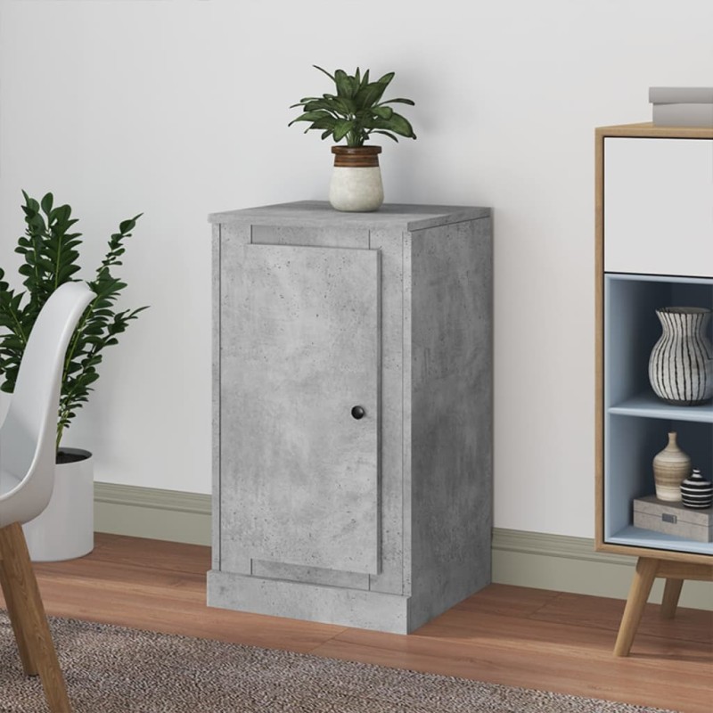 vidaXL Sideboard Betongrau 37,5x35,5x67,5 cm Holzwerkstoff vidaXL Sideboard Betongrau 37,5x35,5x67,5 cm Holzwerkstoff