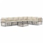vidaXL 8-tlg. Garten-Lounge-Set mit Kissen Anthrazit Poly Rattan vidaXL 8-tlg. Garten-Lounge-Set mit Kissen Anthrazit Poly Rattan