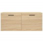 vidaXL Wandschrank Sonoma-Eiche 80x36,5x35 cm Holzwerkstoff vidaXL Wandschrank Sonoma-Eiche 80x36,5x35 cm Holzwerkstoff