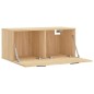 vidaXL Wandschrank Sonoma-Eiche 80x36,5x35 cm Holzwerkstoff vidaXL Wandschrank Sonoma-Eiche 80x36,5x35 cm Holzwerkstoff