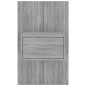 vidaXL Wand-Nachttische 2 Stk. Grau Sonoma vidaXL Wand-Nachttische 2 Stk. Grau Sonoma