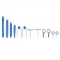 ProPlus Autoradio Entfernungs-Werkzeug Set 12 Stück 590114 ProPlus Autoradio Entfernungs-Werkzeug Set 12 Stück 590114