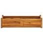 vidaXL Garten-Hochbeet Akazienholz 100x30x25 cm vidaXL Garten-Hochbeet Akazienholz 100x30x25 cm