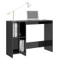 vidaXL Computertisch Hochglanz-Grau 102,5x35x75 cm Holzwerkstoff vidaXL Computertisch Hochglanz-Grau 102,5x35x75 cm Holzwerkstoff