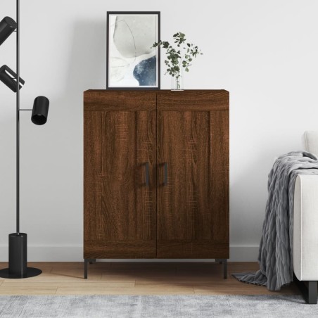 vidaXL Sideboard Braun Eichen-Optik 69,5x34x90 cm Holzwerkstoff