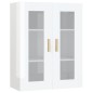 vidaXL Hängeschrank Hochglanz-Weiß 69,5x34x90 cm vidaXL Hängeschrank Hochglanz-Weiß 69,5x34x90 cm