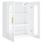 vidaXL Hängeschrank Hochglanz-Weiß 69,5x34x90 cm vidaXL Hängeschrank Hochglanz-Weiß 69,5x34x90 cm