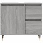 vidaXL Badschrank Grau Sonoma 65x33x60 cm Holzwerkstoff vidaXL Badschrank Grau Sonoma 65x33x60 cm Holzwerkstoff