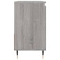vidaXL Badschrank Grau Sonoma 65x33x60 cm Holzwerkstoff vidaXL Badschrank Grau Sonoma 65x33x60 cm Holzwerkstoff