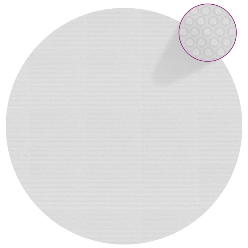 vidaXL Treibende Pool-Solarplane PE 527 cm Grau vidaXL Treibende Pool-Solarplane PE 527 cm Grau