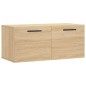 vidaXL Wandschrank Sonoma-Eiche 80x36,5x35 cm Holzwerkstoff vidaXL Wandschrank Sonoma-Eiche 80x36,5x35 cm Holzwerkstoff