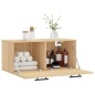 vidaXL Wandschrank Sonoma-Eiche 80x36,5x35 cm Holzwerkstoff vidaXL Wandschrank Sonoma-Eiche 80x36,5x35 cm Holzwerkstoff