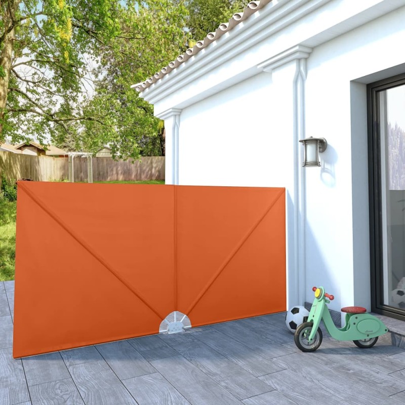 vidaXL Faltbarer Terrassen-Seitenfächer Terracotta-Rot 300×150 cm vidaXL Faltbarer Terrassen-Seitenfächer Terracotta-Rot 300×150 cm