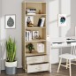 vidaXL Highboard HAMAR Honigbraun 60x35x180 cm Massivholz Kiefer vidaXL Highboard HAMAR Honigbraun 60x35x180 cm Massivholz Kiefer