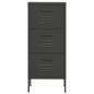 vidaXL Lagerschrank Anthrazit 42,5x35x101,5 cm Stahl vidaXL Lagerschrank Anthrazit 42,5x35x101,5 cm Stahl