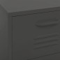 vidaXL Lagerschrank Anthrazit 42,5x35x101,5 cm Stahl vidaXL Lagerschrank Anthrazit 42,5x35x101,5 cm Stahl