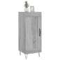 vidaXL Sideboard Grau Sonoma 34,5x34x90 cm Holzwerkstoff vidaXL Sideboard Grau Sonoma 34,5x34x90 cm Holzwerkstoff