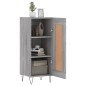 vidaXL Sideboard Grau Sonoma 34,5x34x90 cm Holzwerkstoff vidaXL Sideboard Grau Sonoma 34,5x34x90 cm Holzwerkstoff