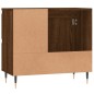 vidaXL Badschrank Braun Eichen-Optik 65x33x60 cm Holzwerkstoff vidaXL Badschrank Braun Eichen-Optik 65x33x60 cm Holzwerkstoff