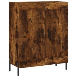 vidaXL Sideboard Räuchereiche 69,5x34x90 cm Holzwerkstoff