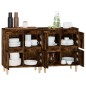 vidaXL Sideboards 2 Stk. Räuchereiche 60x35x70 cm Holzwerkstoff vidaXL Sideboards 2 Stk. Räuchereiche 60x35x70 cm Holzwerkstoff