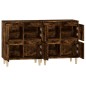 vidaXL Sideboards 2 Stk. Räuchereiche 60x35x70 cm Holzwerkstoff vidaXL Sideboards 2 Stk. Räuchereiche 60x35x70 cm Holzwerkstoff