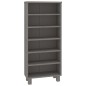 vidaXL CD-Schrank HAMAR Hellgrau 45x18x100 cm Massivholz Kiefer vidaXL CD-Schrank HAMAR Hellgrau 45x18x100 cm Massivholz Kiefer
