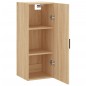 vidaXL Wandschrank Sonoma-Eiche 34,5x34x90 cm vidaXL Wandschrank Sonoma-Eiche 34,5x34x90 cm
