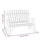 vidaXL 4-tlg. Garten-Lounge-Set Massivholz Fichte vidaXL 4-tlg. Garten-Lounge-Set Massivholz Fichte