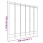 vidaXL 6-tlg. Paravent Braun 200x220 cm Stoff vidaXL 6-tlg. Paravent Braun 200x220 cm Stoff