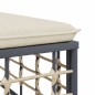 vidaXL 7-tlg. Garten-Lounge-Set mit Kissen Anthrazit Poly Rattan vidaXL 7-tlg. Garten-Lounge-Set mit Kissen Anthrazit Poly Rattan