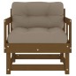 vidaXL Gartenstühle mit Kissen 2 Stk. Honigbraun Massivholz Kiefer vidaXL Gartenstühle mit Kissen 2 Stk. Honigbraun Massivholz Kiefer