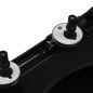 vidaXL Toilettensitz mit Absenkautomatik und Quick-Release Schwarz vidaXL Toilettensitz mit Absenkautomatik und Quick-Release Schwarz