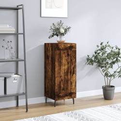 vidaXL Sideboard Räuchereiche 34,5x34x90 cm Holzwerkstoff
