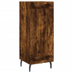 vidaXL Sideboard Räuchereiche 34,5x34x90 cm Holzwerkstoff