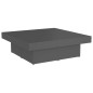 vidaXL Couchtisch Grau 90x90x28 cm Holzwerkstoff vidaXL Couchtisch Grau 90x90x28 cm Holzwerkstoff