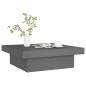 vidaXL Couchtisch Grau 90x90x28 cm Holzwerkstoff vidaXL Couchtisch Grau 90x90x28 cm Holzwerkstoff