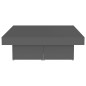 vidaXL Couchtisch Grau 90x90x28 cm Holzwerkstoff vidaXL Couchtisch Grau 90x90x28 cm Holzwerkstoff
