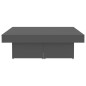 vidaXL Couchtisch Grau 90x90x28 cm Holzwerkstoff vidaXL Couchtisch Grau 90x90x28 cm Holzwerkstoff