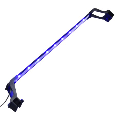 vidaXL LED-Aquariumleuchte mit Klemmen 75-90 cm Blau und Weiß 