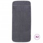 vidaXL Strandtücher 2 Stk. Anthrazit 75x200 cm Stoff 400 GSM vidaXL Strandtücher 2 Stk. Anthrazit 75x200 cm Stoff 400 GSM