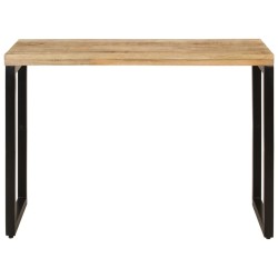 vidaXL Esstisch 110x50x76 cm Massivholz Mango